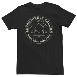 Men's Sonoma Goods For Life® Adventure Is Calling Make Your Own Path Geometric Landscape Tee