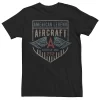Men's Sonoma Goods For Life® American Legend Aircraft Badge Tee -Sonoma Goods For Life® Store 5214352 Black