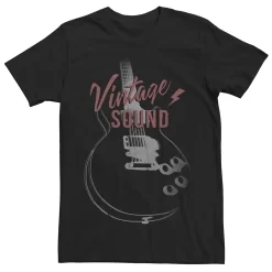 Men's Sonoma Goods For Life® Vintage Sound Electric Guitar Line Art Tee
