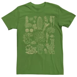 Men's Sonoma Goods For Life® Cacti Chart Drawing Tee