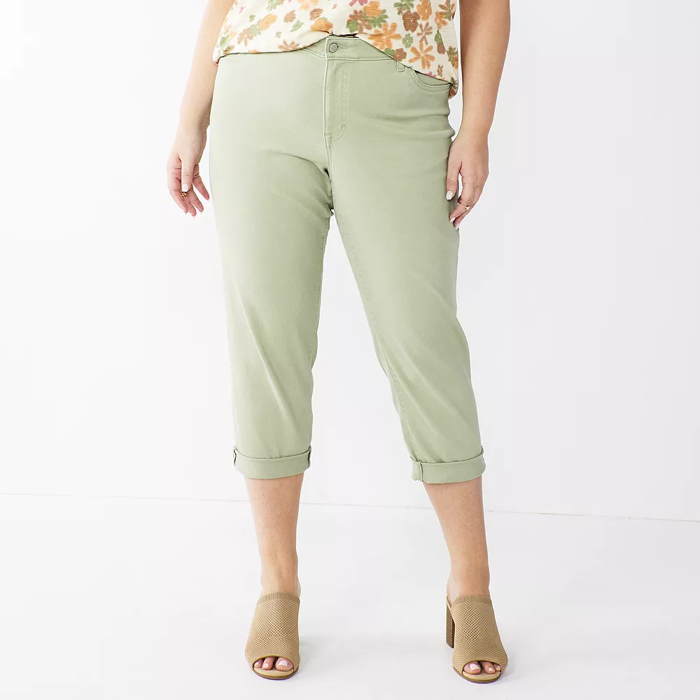 Plus Size Sonoma Goods For Life® Premium Rolled Girlfriend Jeans 3 Plus Size Sonoma Goods For Life® Premium Rolled Girlfriend Jeans