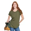 Women's Sonoma Goods For Life® Supersoft Dolman Tunic -Sonoma Goods For Life® Store 5499245 Olive Night