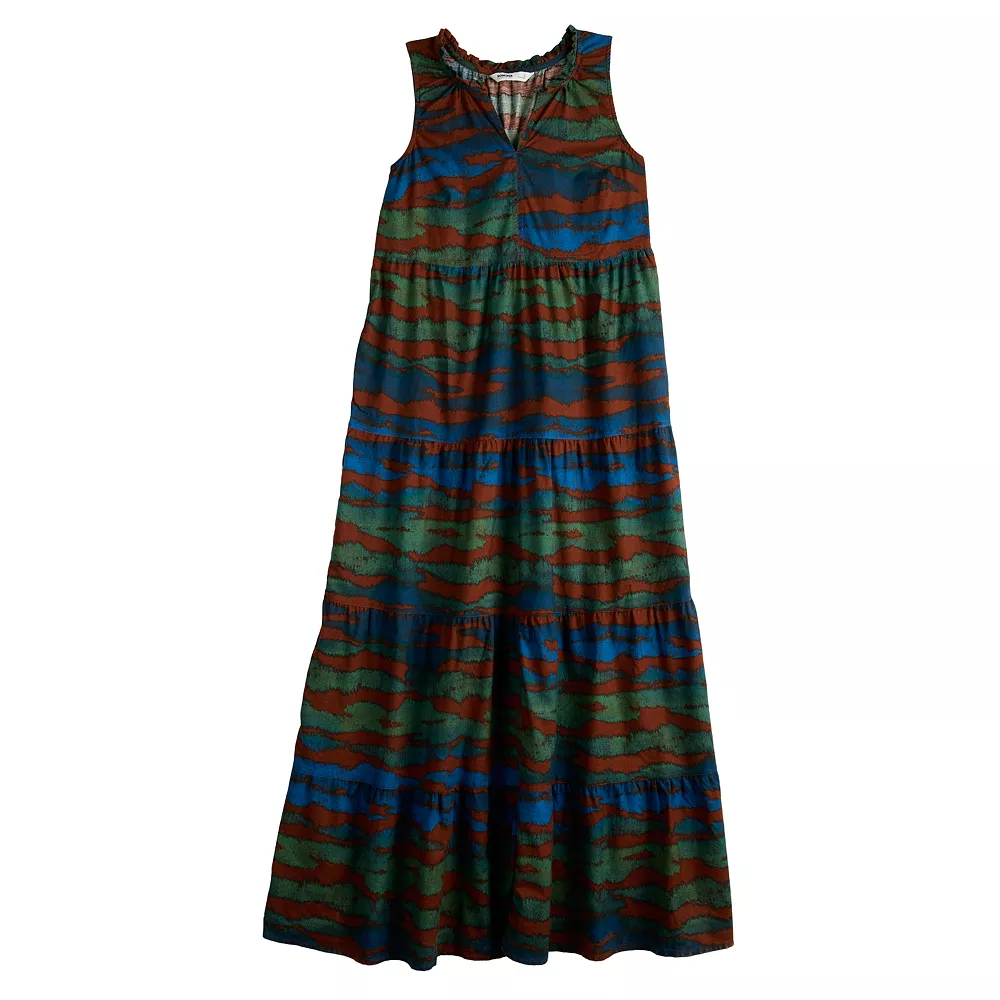 Women's Sonoma Goods For Life® Tiered Maxi Dress 5 Women's Sonoma Goods For Life® Tiered Maxi Dress - Image 3