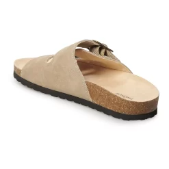 Sonoma Goods For Life® Artwork 02 Women's Suede Slide Sandals -Sonoma Goods For Life® Store 5721471 ALT4