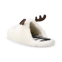 Sonoma Goods For Life Woman's Jammies For Your Families® Reindeer Slippers -Sonoma Goods For Life® Store 5743900 ALT2