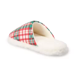 Sonoma Goods For Life Men's Jammies For Your Families® Plaid Scuff Slippers -Sonoma Goods For Life® Store 5743967 ALT2