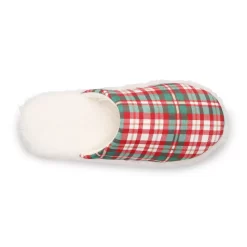 Sonoma Goods For Life Men's Jammies For Your Families® Plaid Scuff Slippers -Sonoma Goods For Life® Store 5743967 ALT4