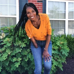 Women's Sonoma Goods For Life® Everyday Adaptive & Easy Dressing V-Neck Long Sleeve Top -Sonoma Goods For Life® Store 5816145 ALT2