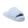 Women's Sonoma Goods For Life® Plush Sherpa Slide Slippers -Sonoma Goods For Life® Store 5932781 Light Blue