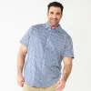 Big & Tall Sonoma Goods For Life® Performance Button-Down Shirt -Sonoma Goods For Life® Store 5935203 Navy Gingham