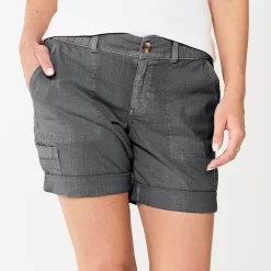 Women's Sonoma Goods For LifeĀ® 9" Utility Bermuda Shorts