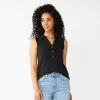 Women's Sonoma Goods For Life® Utility Tank -Sonoma Goods For Life® Store 5959997 Black