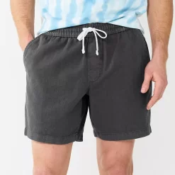 Men's Sonoma Goods For LifeĀ® 7" Everyday Textured Twill Pull-On Shorts