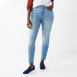 Women's Sonoma Goods For LifeĀ® Curvy High-Waisted Skinny Jeans